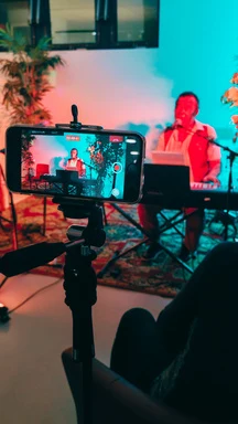 Répétition dans un studio du Silex